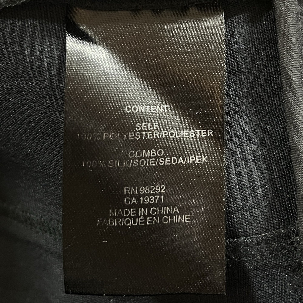 Tibi Drape Twill Crop Jumpsuit Size 8 Black Button Front Cargo Pockets Utility - Picture 7 of 9